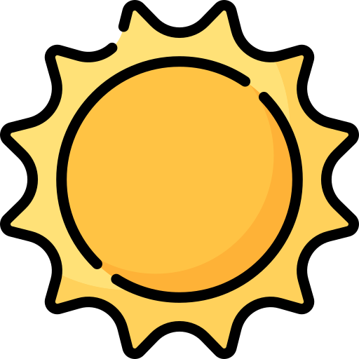The sun